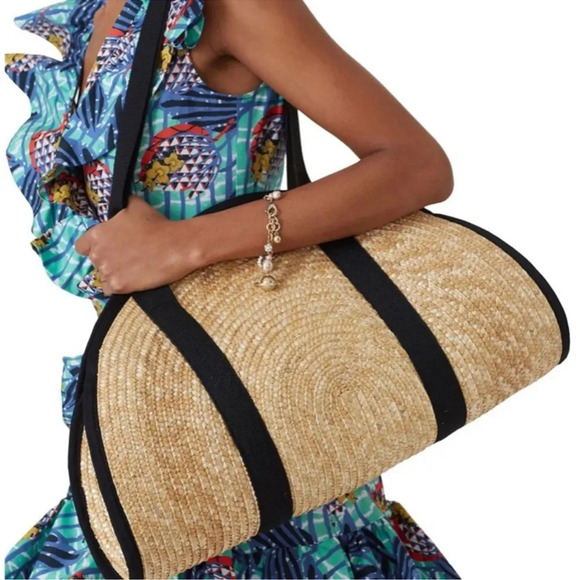Eugenia Kim Natural Rio Large Straw Bag Beach Pool Resort - Picture 14 of 14